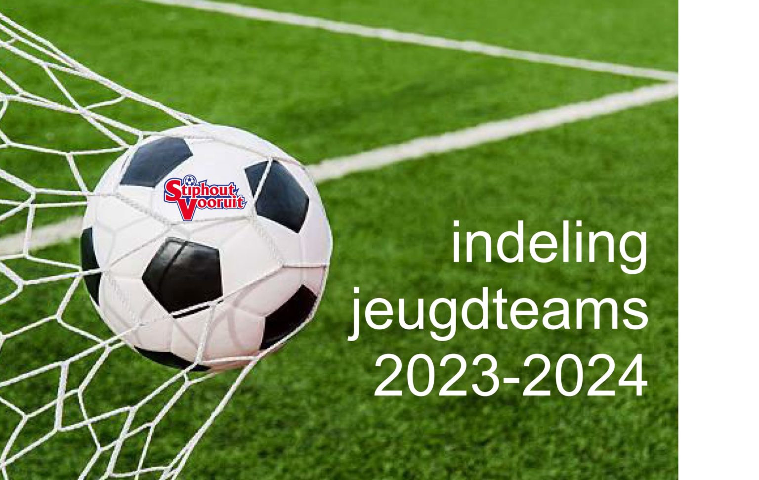 indeling jeugdteams 20232024 SV Stiphout Vooruit