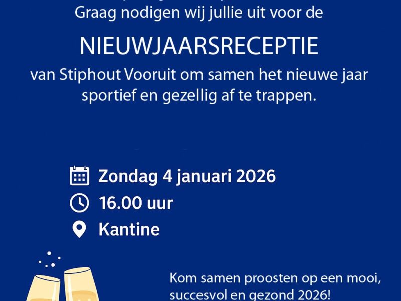 Nieuwjaarsreceptie 2026