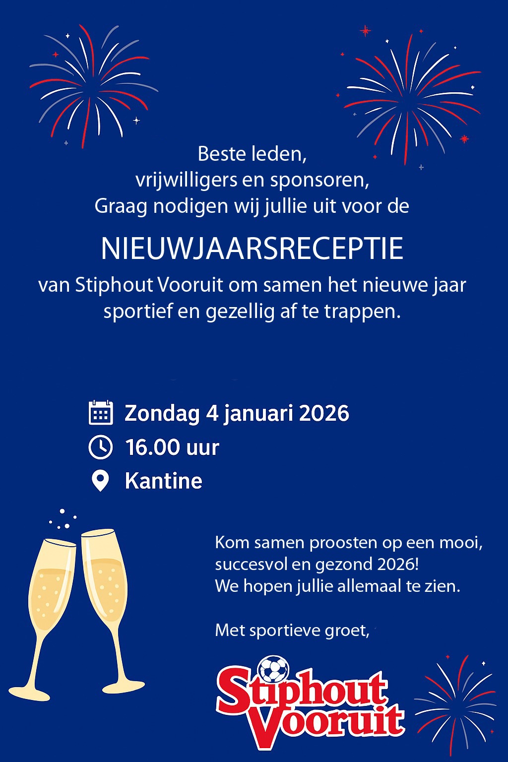 Nieuwjaarsreceptie 2026